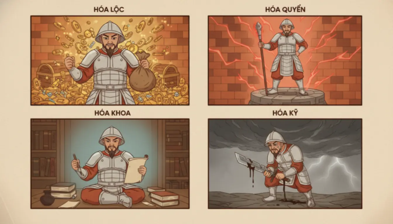 Sao Bạch Hổ - tu hoa transformation