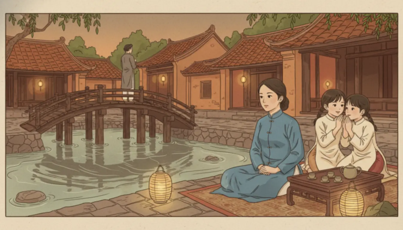 Sao Lưu Hà - family scene