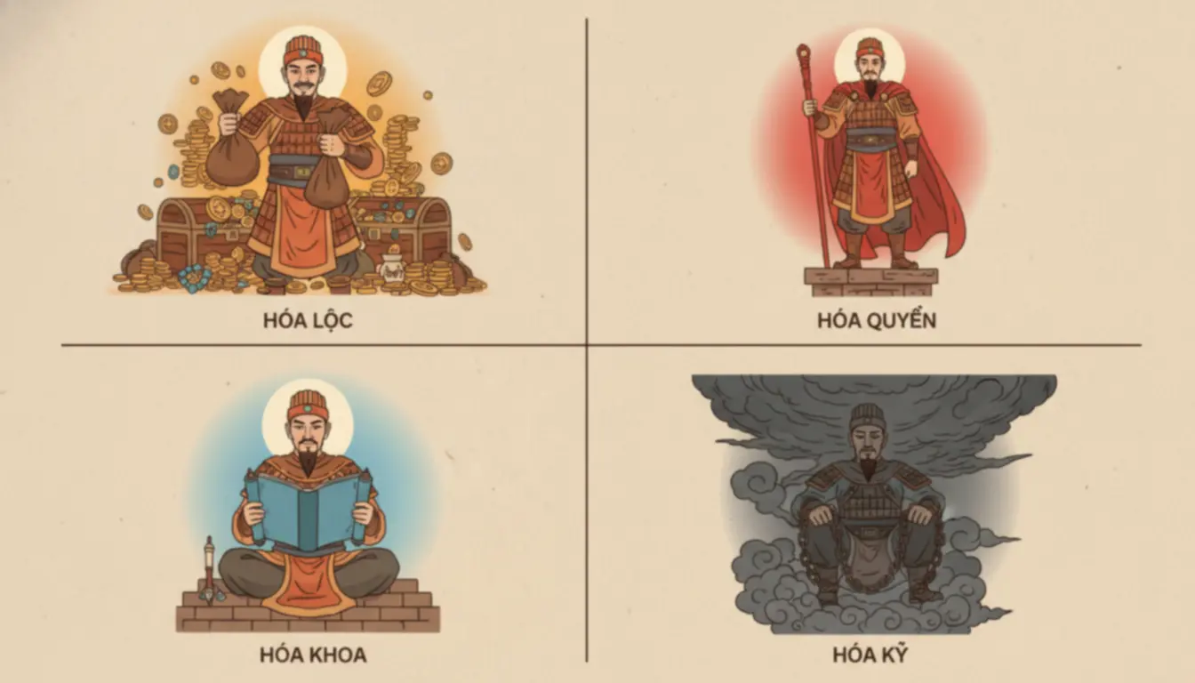 Sao Phá Quân - tu hoa transformation