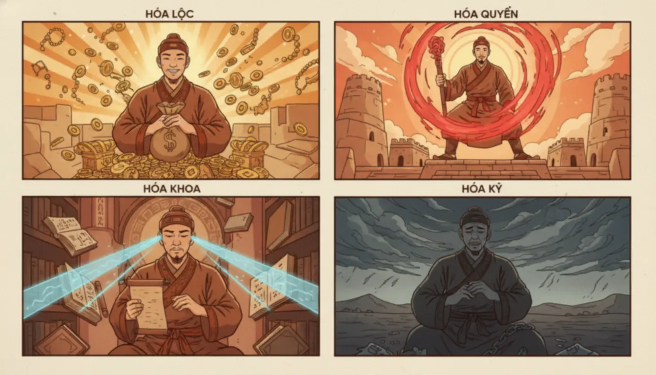 Sao Phá Toái - tu hoa transformation