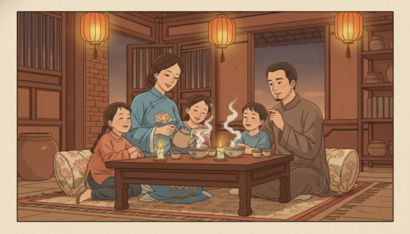 Sao Thái Âm - family scene