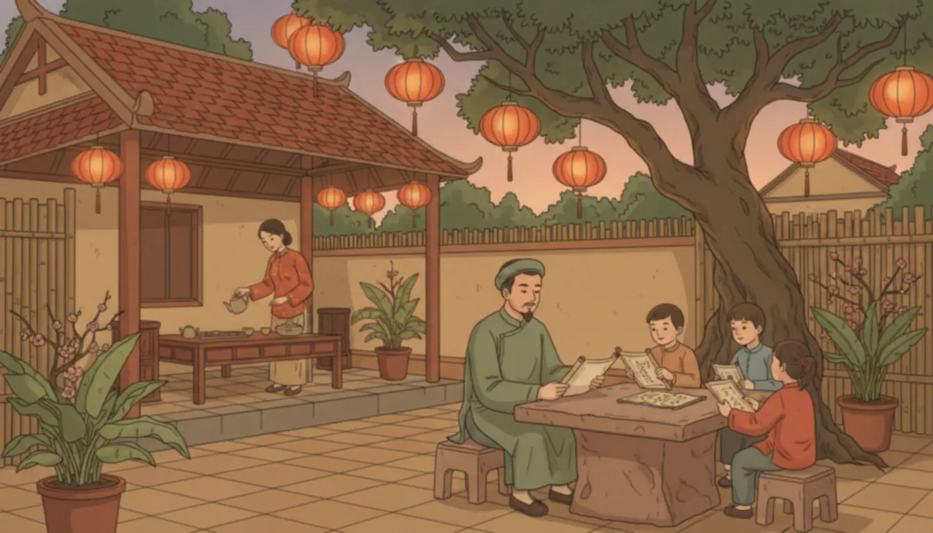 Sao Thiên Cơ - family scene