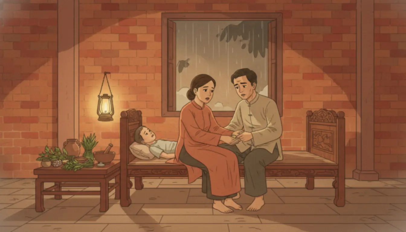 Sao Thiên Sứ - family scene