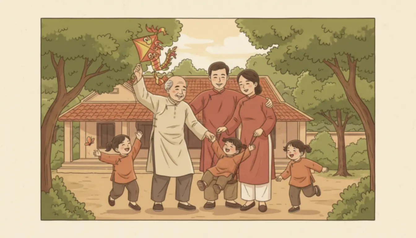 Tử vi tuổi Ất Mùi 1955 năm 2026 - family harmony