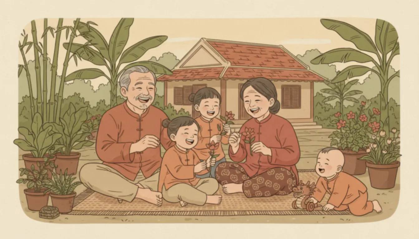 Tử vi tuổi Canh Tý 1960 năm 2026 - family harmony