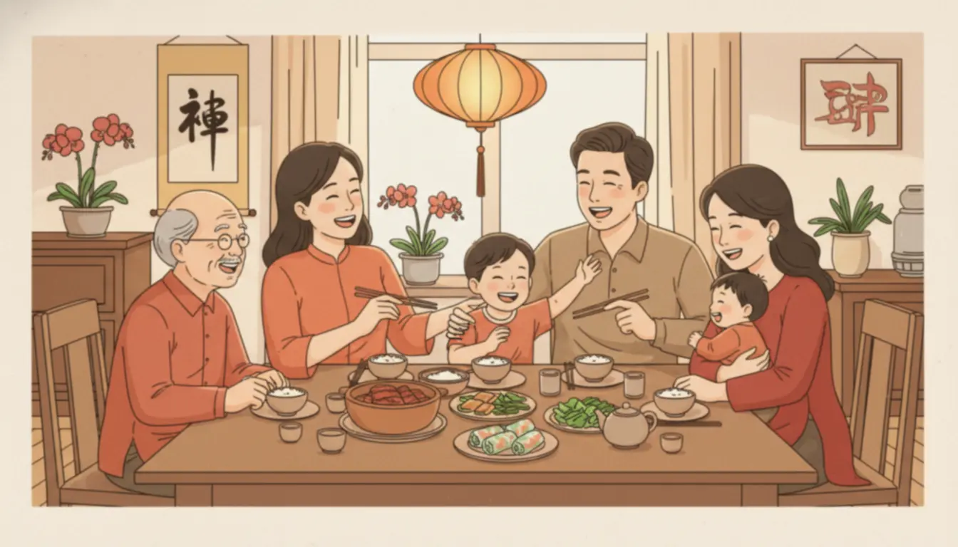 Tử vi tuổi Đinh Mão 1987 năm 2026 - family harmony