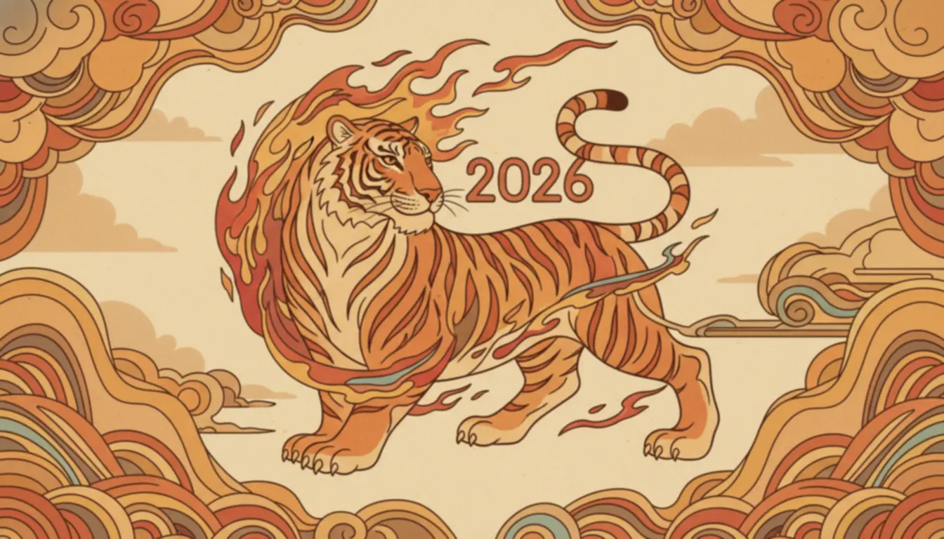 Tử vi tuổi Dần năm 2026 - Zodiac Year Symbol