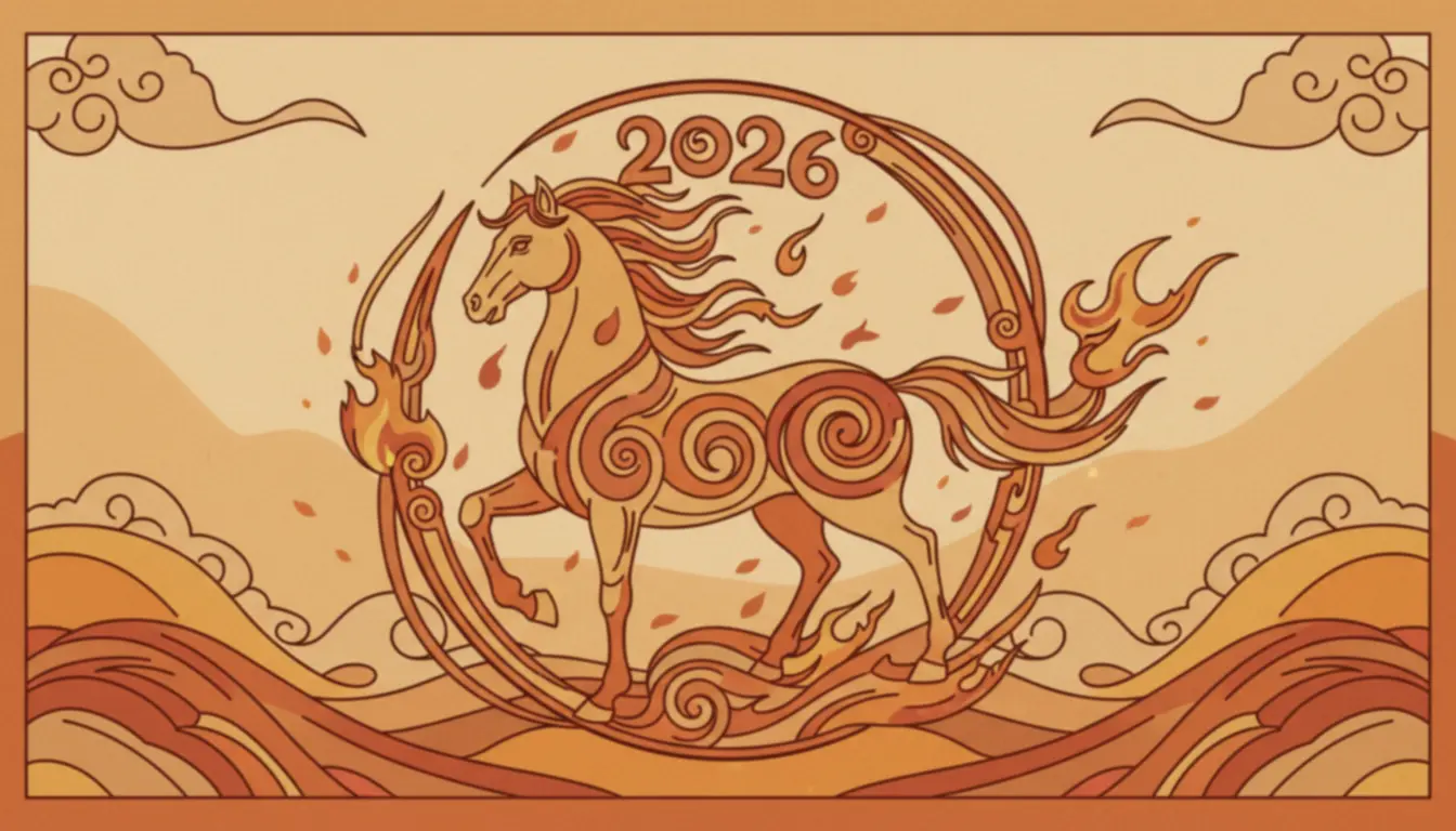 Tử vi tuổi Ngọ năm 2026 - Zodiac Year Symbol